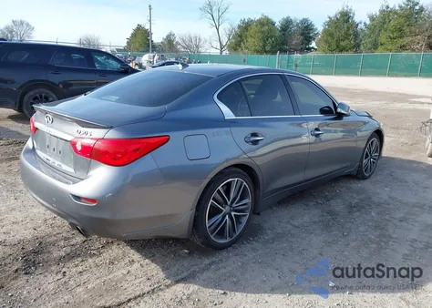2016 Infiniti Q50 3.0T Sport from USA, damaged, VIN JN1EV7AR2GM343105